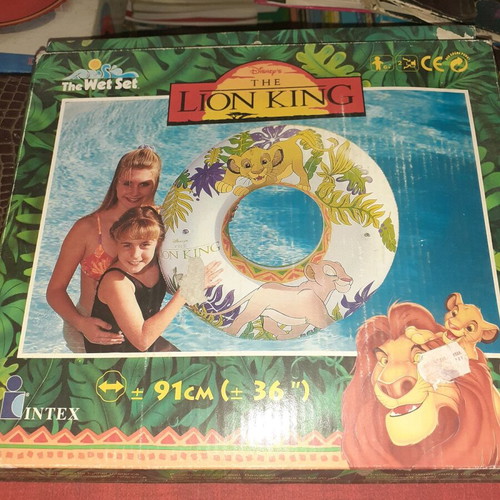 Lion King swim ring new, for small swimmers, 91 cm diameter