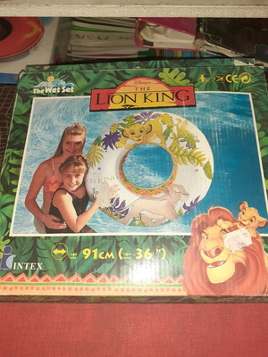 Lion King swim ring new, for small swimmers, 91 cm diameter