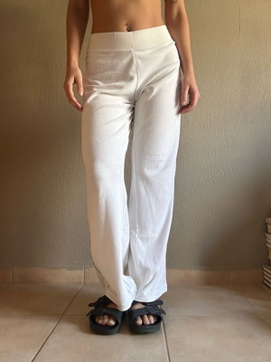 White vintage tracksuit used, comfortable, size L