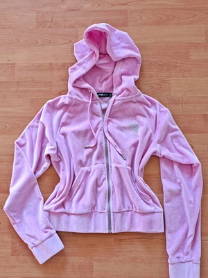 Plush candy sweatshirt used, pink