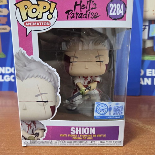 Funko Pop Animation Hell's Paradise Shion new exclusive figure