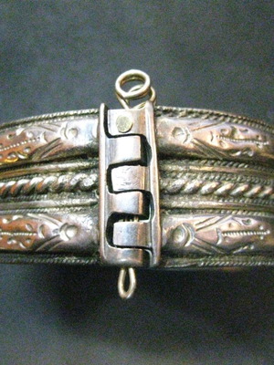 Silver Antique Bracelet handmade used