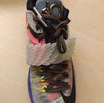 Nike KD 7 "What The" basketball shoes like new, multicolor, size 42