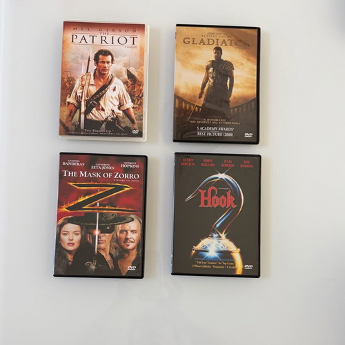 DVD movie pack of 20 with Greek subtitles like new