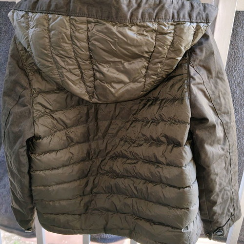Massimo Dutti boys jacket khaki like new size 7-8 years