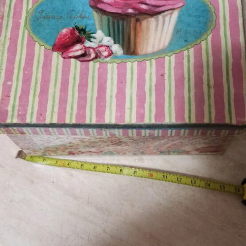 Vintage Trimar metal boxes used, set of 2 pieces