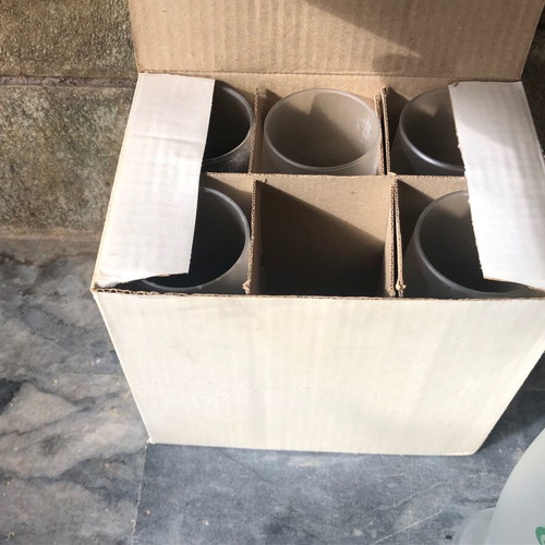 Carlsberg Beer Glasses set of 6 new, classic size 150-200ml