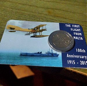 2 euro Malta coincard