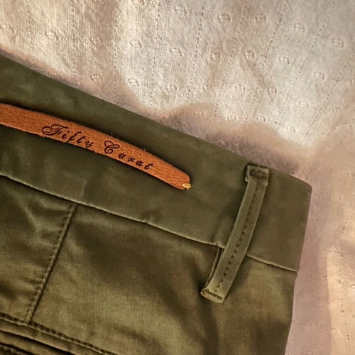 Fifty Carat Hacky Pants used, slim fit, size M, green