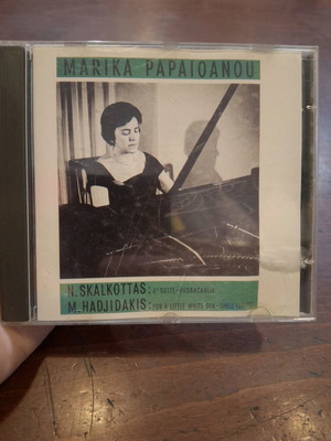 EMI MINOS audio CD Marika Papaioanou Hadjidakis Skalkottas 1940s used, entechno