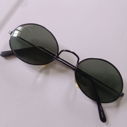 Vintage sunglasses new, black unisex