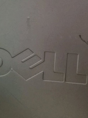 Dell computer case used without top cover