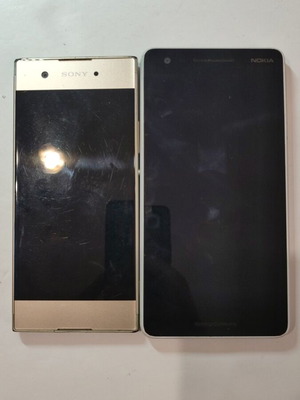 Sony Xperia XA1 and Nokia 2.1 phones used for parts or repair