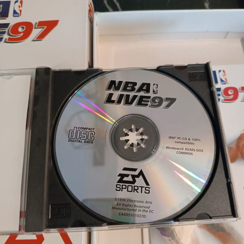 NBA LIVE 97 for PC used, authentic in original box
