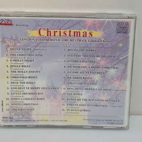 Christmas 2xCD like new, London Philharmonic Orchestra, classical
