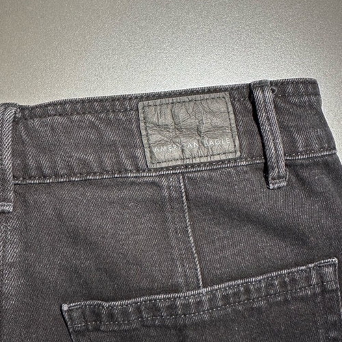 American Eagle black denim skirt like new, size M