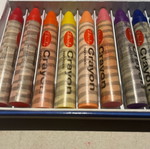 Crayons new, 18 non-toxic colors