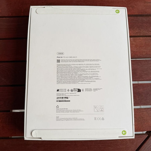 iPad Air M3 13-inch 2025 128GB Space Gray, new