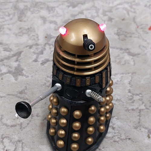 2001 Dr Who Talking Dalek used, works with 5 phrases
