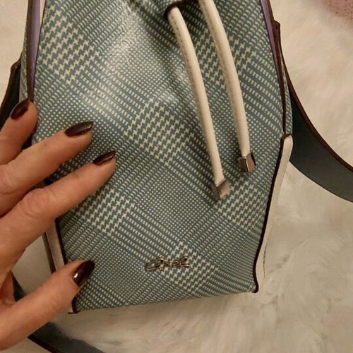Axel women's pouch bag like new with blue shades