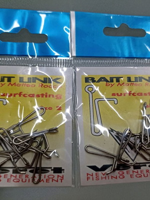 Bait link Veret for surfcasting pack of 2 new
