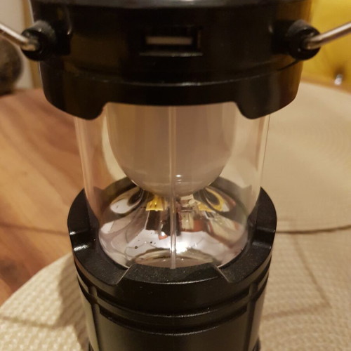 Lamp with battery like new