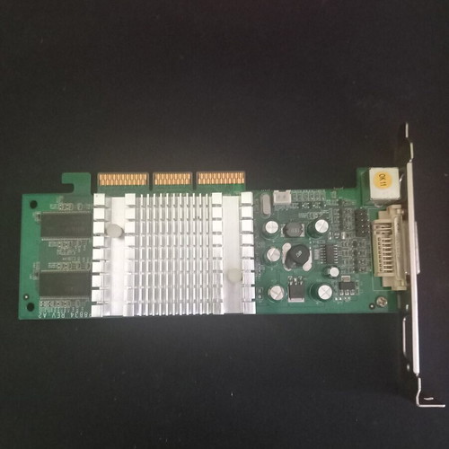 NVIDIA GeForce 6200 graphics card used, old model