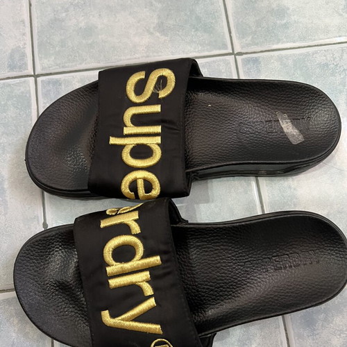 Superdry slippers size 39 like new