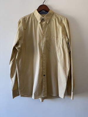 The Bostonians men's dress shirt XL, mustard yellow check