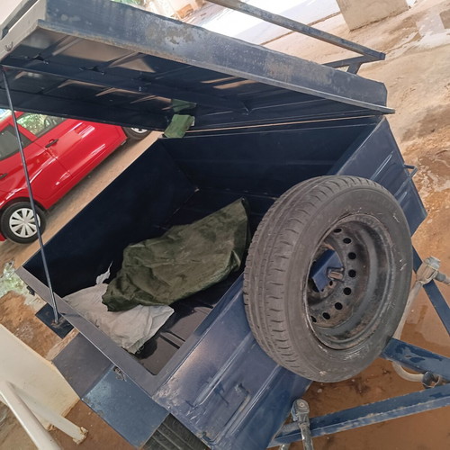 Car Trailer Like New With 500kg Load Capacity And New Tires
