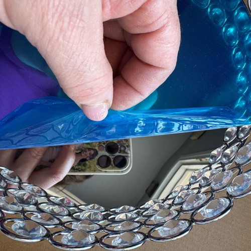 Mirror tray with stones new