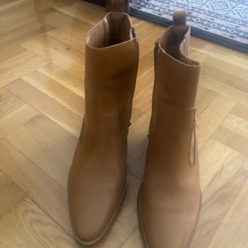 Alpe women's brown ankle boots new, size 40