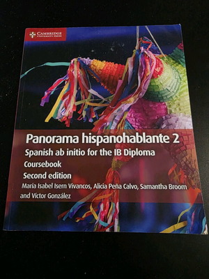 Panorama hispanohablante 2 Coursebook σαν καινούργιο, Spanish ab initio για IB Diploma
