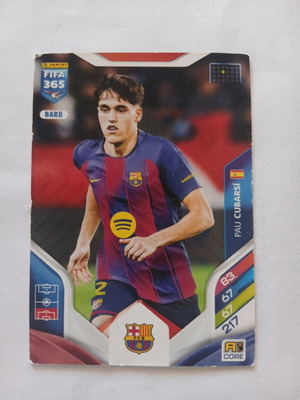 Panini Pau Cubarsi sticker used