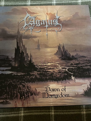 Agatus Dawn of Martyrdom clear LP, classic debut