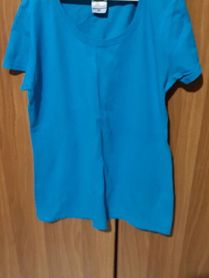 Fruit of the Loom mako t-shirt unworn, blue, size XS