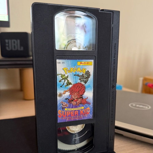 Rare video cassette Super Kid