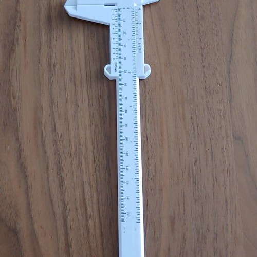 Vernier Caliper 150mm new, plastic, white