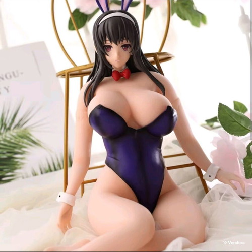 Anime silicone doll with articulated metal skeleton, 45cm, like new