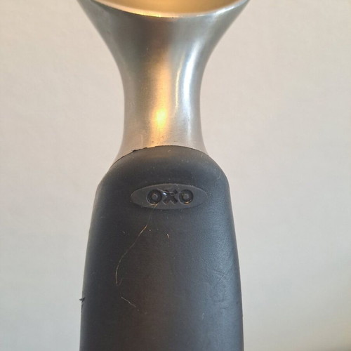 OXO Good Grips ice cream scoop used, stainless steel