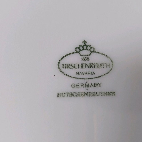 Tirschenreuth Germany Christmas deep serving plate