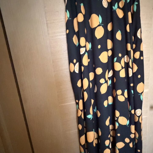 Karavan Tati dress with lemons like new, 100% polyester