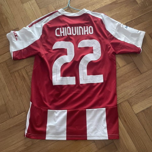 Olympiacos Chiquinho Match Issued/Worn Jersey size Small, like new