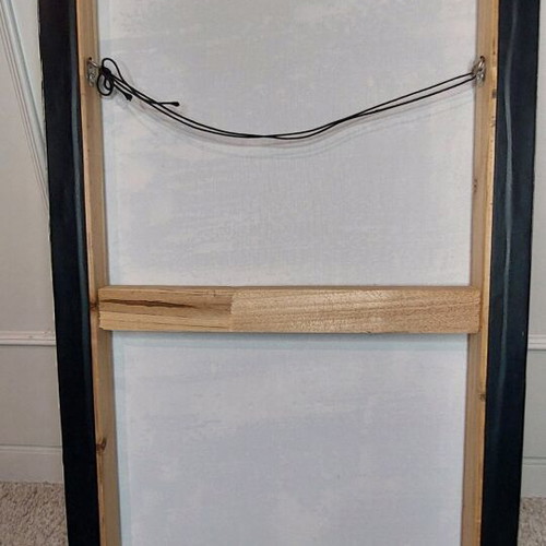 Stretched canvas with daisies new 30x70x3cm