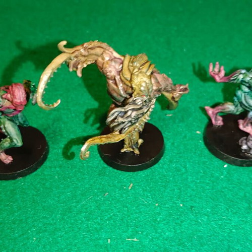 Cthulhu Zombicide painted miniatures set 2, 3 miniatures