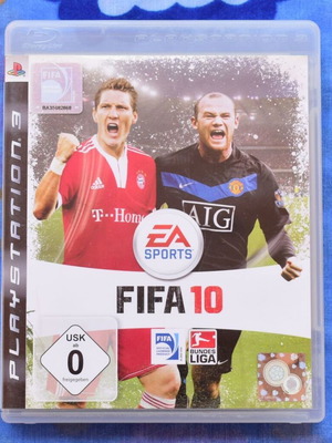FIFA 10 PlayStation 3 game like new, sports simulation