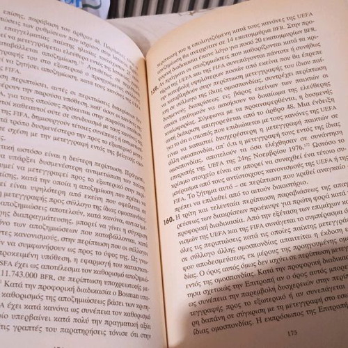 Bosman Case book like new