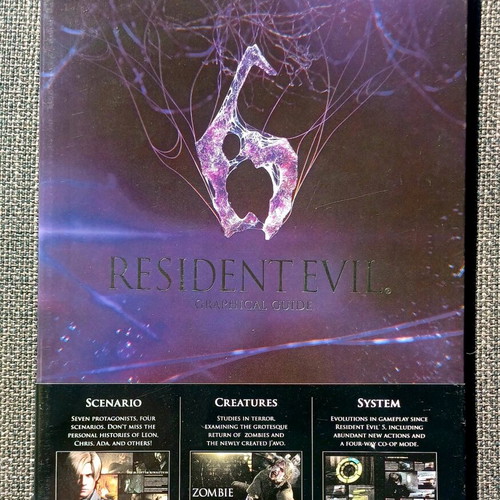 Resident Evil 6 Graphical Guide used, in very good condition