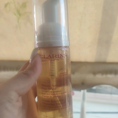 Clarins cleansing mouse new, gentle face cleansing foam