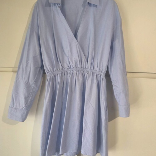 Zara turquoise dress shirt like new